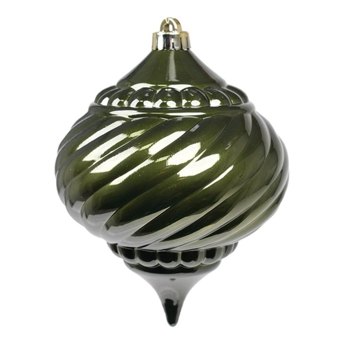 GOCCIA RIGATA PLASTICA CM.150 VERDE MUSCHIO